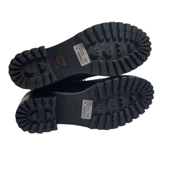 NIB SHUTZ JUNGLE ARMY MAFADA CALF HAIR LEATHER COMBAT BOOTS/BOOTIES SZ: 7.5 / 8 - Picture 11 of 14